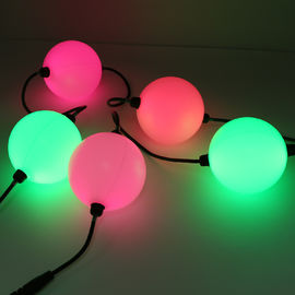 Customized Diameter RGB Light Globe LLT Twist Lock Durable Poly Carbonate Housing