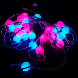 Commercial LED Pixel Ball 3D Effect Ball String Lights Indoor Color Changing