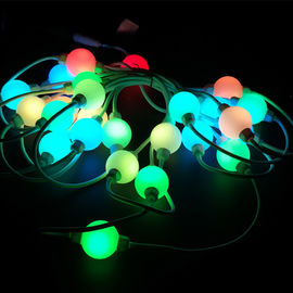 Commercial LED Pixel Ball 3D Effect Ball String Lights Indoor Color Changing