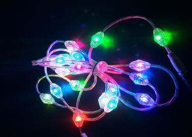 Diamond Shape RGB Curtain Lights Advertising Decoration Use CE Rohs Complaint