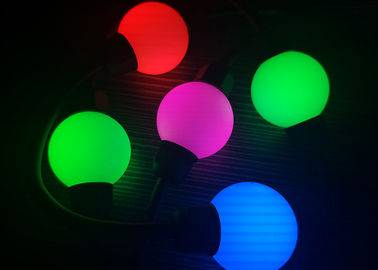 Remote Control RGB Pixel Lights Lightweight Round Bulb LED Ball String Lights