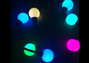 Remote Control RGB Pixel Lights Lightweight Round Bulb LED Ball String Lights