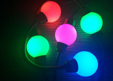 Remote Control RGB Pixel Lights Lightweight Round Bulb LED Ball String Lights
