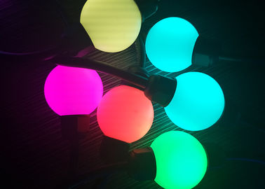 Remote Control RGB Pixel Lights Lightweight Round Bulb LED Ball String Lights