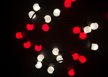 PVC Programmable Rgb LED Christmas Lights 28MM Length For Holiday Club