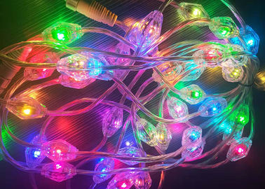Commercial RGB Curtain Light Lightweight Battery Operated Led String Lights