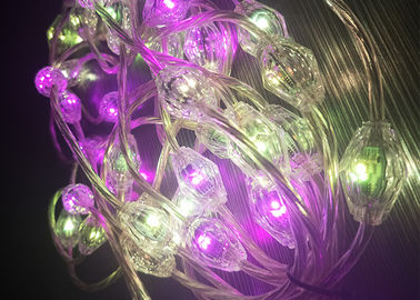 Commercial RGB Curtain Light Lightweight Battery Operated Led String Lights