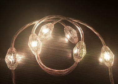 Commercial RGB Curtain Light Lightweight Battery Operated Led String Lights