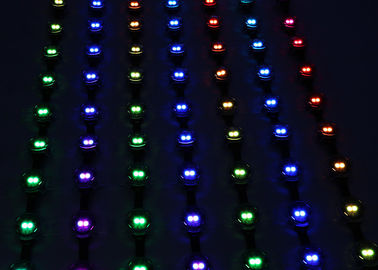 Full Color LED Net Mesh Fairy Lights Indoor High Brightness PVC LED Mesh Screen