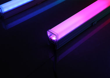 PVC Full Color	RGB Tube Light Fluted Frosted Surface Square LED Neon Tube