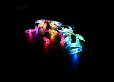 PVC SMD5050 RGB Pebble Lights 0.028 Amps High Brigtness Theme Park Decoration